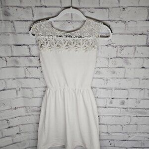 White Cotton Dress Juniors